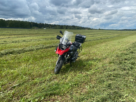 2014 BMW R 1200 GS, красный, 910000 рублей, вид 1