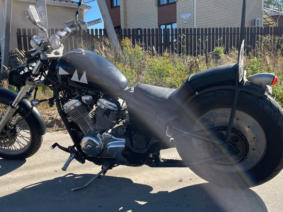 1996 Honda Steed 400, чёрный, 200000 рублей - вид 12
