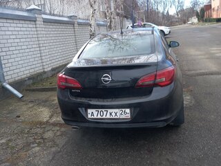 2013 Opel Astra J Рестайлинг, чёрный, 755000 рублей, вид 2