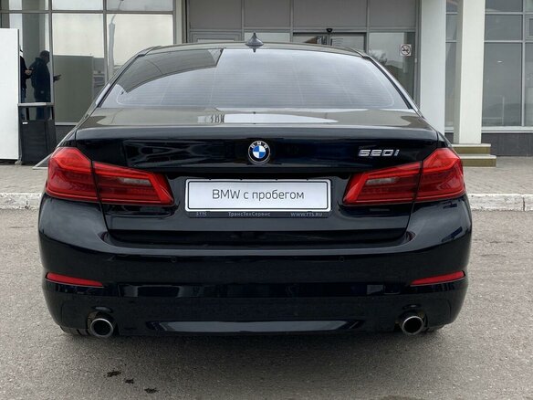 2019 BMW 5 серии 520i VII (G30/G31/G38), чёрный - вид 5