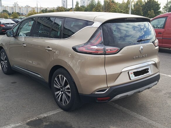 2017 Renault Espace V, золотистый, 1850000 рублей - вид 5