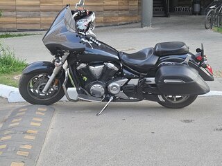 2008 Yamaha XVS1300, чёрный, 585000 рублей, вид 2