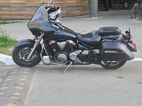 2008 Yamaha XVS1300, чёрный, 585000 рублей, вид 2