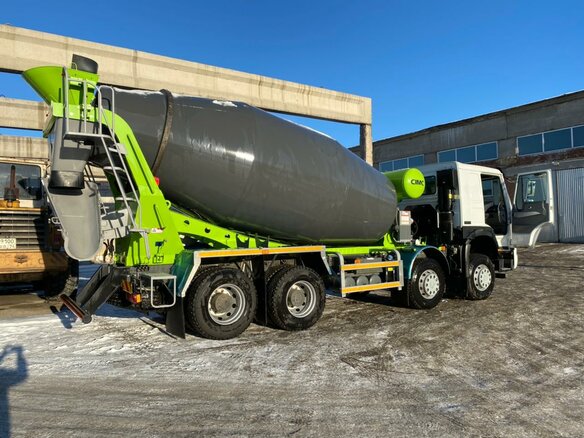 2021 Sinotruk Howo Миксер, белый - вид 3