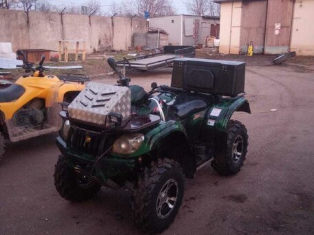 2012 CFMoto CF500, зелёный, 495000 рублей, вид 2