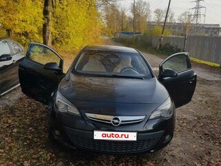 2012 Opel Astra GTC J Рестайлинг, чёрный, 650000 рублей, вид 1