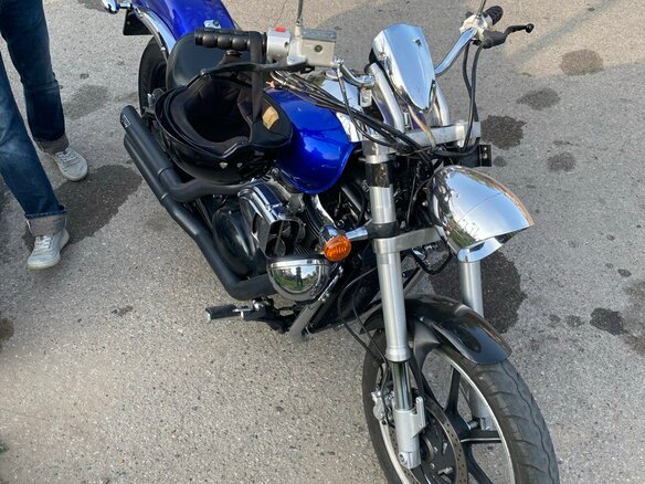 2006 Suzuki Boulevard M50, синий, 560000 рублей - вид 6