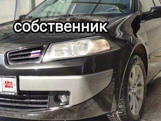 2006 Renault Megane II Рестайлинг, чёрный, 500000 рублей, вид 4