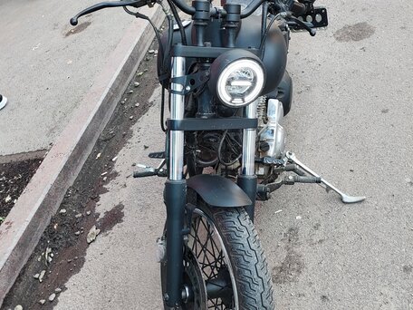 2000 Yamaha XVS400 Drag Star, чёрный, 330000 рублей, вид 3