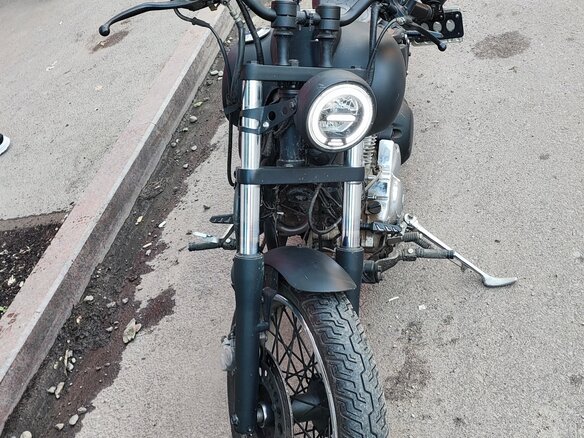 2000 Yamaha XVS400 Drag Star, чёрный, 330000 рублей - вид 2