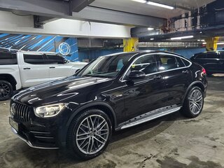 2021 Mercedes-Benz GLC Coupe AMG 43 AMG I (C253) Рестайлинг, чёрный, 8700000 рублей, вид 2
