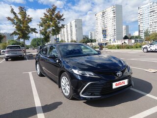 2021 Toyota Camry VIII (XV70), чёрный, 2200000 рублей, вид 2