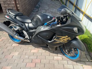 2011 Suzuki GSX 1300 R Hayabusa, синий, 800000 рублей, вид 4
