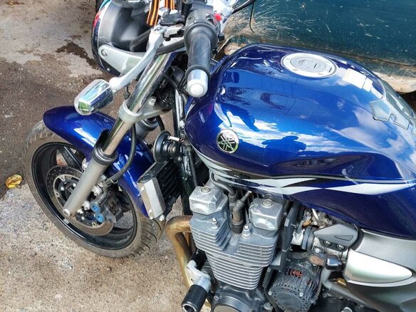 2007 Yamaha XJR1300, синий, 650000 рублей - вид 9