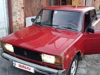 1990 Lada (ВАЗ) 2105, красный, 150000 рублей, вид 4