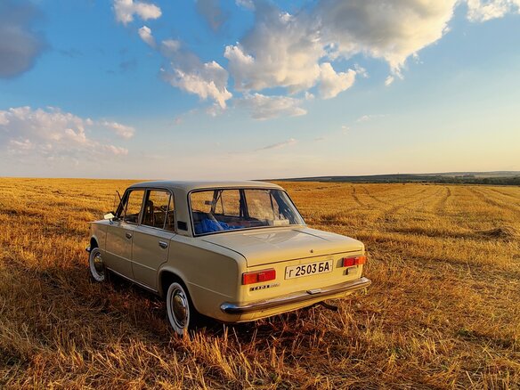 1985 Lada (ВАЗ) 2101, бежевый, 350000 рублей - вид 8