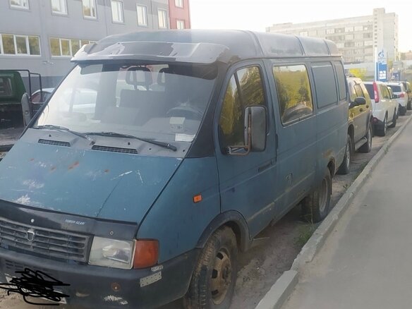 1998 ГАЗ ГАЗель (2705) Комби, синий, 105000 рублей