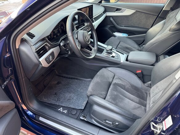 2020 Audi A4 35 TFSI V (B9) Рестайлинг, синий, 3420000 рублей - вид 8