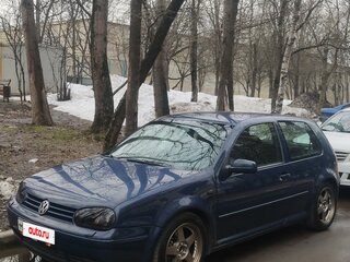 2002 Volkswagen Golf IV, синий, 2000000 рублей, вид 1