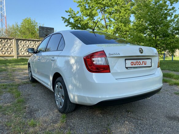 2014 Skoda Rapid I, белый - вид 6