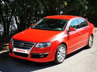 2010 Volkswagen Passat B6, красный, 1100000 рублей, вид 3