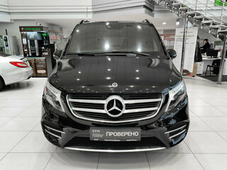 2019 Mercedes-Benz V-Класс Long 220 d длинный III (W447) Рестайлинг, чёрный, 4150000 рублей, вид 2