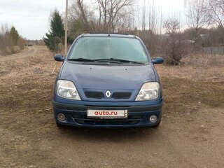 2001 Renault Scenic I Рестайлинг, синий, 350000 рублей, вид 2