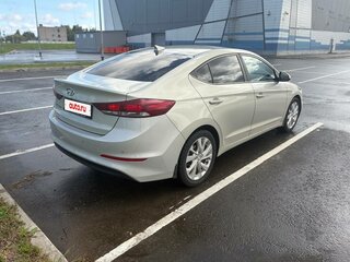 2018 Hyundai Elantra VI (AD), серый, 1380000 рублей, вид 4