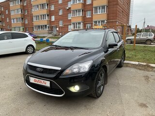 2010 Ford Focus II Рестайлинг, чёрный, 740000 рублей, вид 2