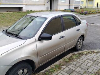 2018 Lada (ВАЗ) Granta I, серебристый, 550000 рублей, вид 4