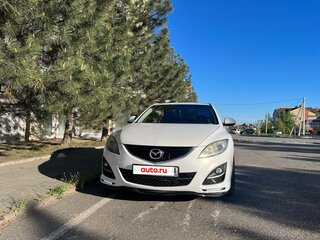 2010 Mazda 6 II (GH) Рестайлинг, белый, 820000 рублей, вид 2