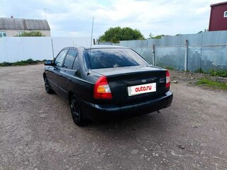 2009 Hyundai Accent ТагАЗ II, чёрный, 370000 рублей, вид 5