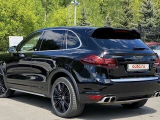2011 Porsche Cayenne S Hybrid II (958), чёрный, 3300000 рублей, вид 4