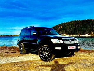 2001 Lexus LX 470 II, чёрный, 1790000 рублей, вид 5