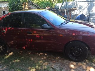 2007 Chevrolet Lanos I, красный, 310000 рублей, вид 4