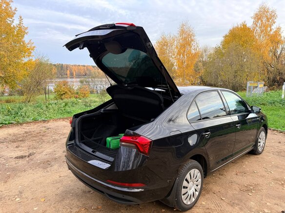 2021 Skoda Rapid II, чёрный - вид 6
