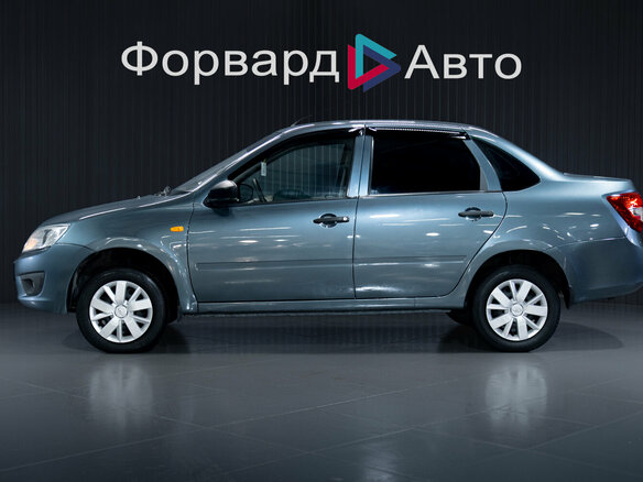 2013 Lada (ВАЗ) Granta I, синий, 360000 рублей - вид 3