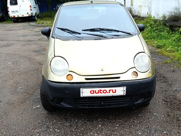 2008 Daewoo Matiz I Рестайлинг, бежевый, 60000 рублей