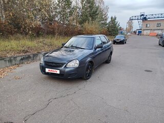 2008 Lada (ВАЗ) Priora I, чёрный, 130000 рублей, вид 1