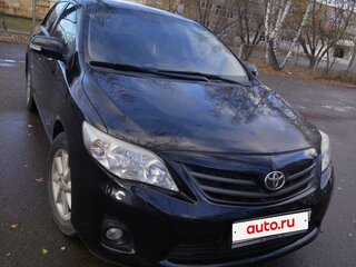 2011 Toyota Corolla X (E140, E150) Рестайлинг, чёрный, 1175000 рублей, вид 3