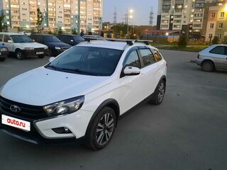 2019 Lada (ВАЗ) Vesta SW Cross I, белый, 1120000 рублей, вид 1