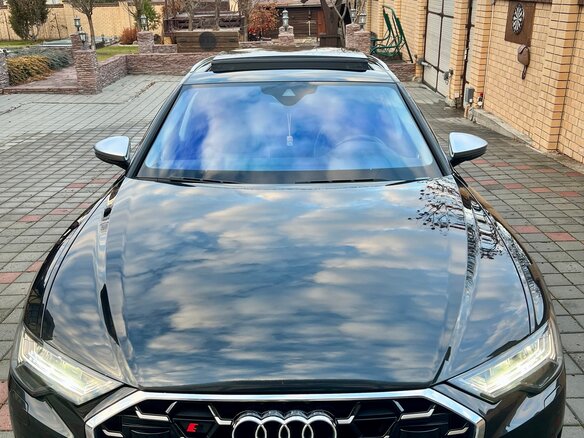 2019 Audi A6 40 TDI V (C8), серый, 4450000 рублей - вид 4