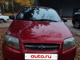 2007 Chevrolet Aveo I, красный, 200000 рублей, вид 1