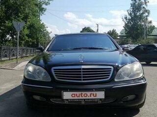 2000 Mercedes-Benz S-Класс 430 IV (W220), чёрный, 450000 рублей, вид 3