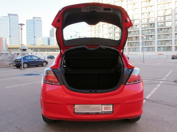 2010 Opel Astra GTC H Рестайлинг, красный, 570000 рублей - вид 6