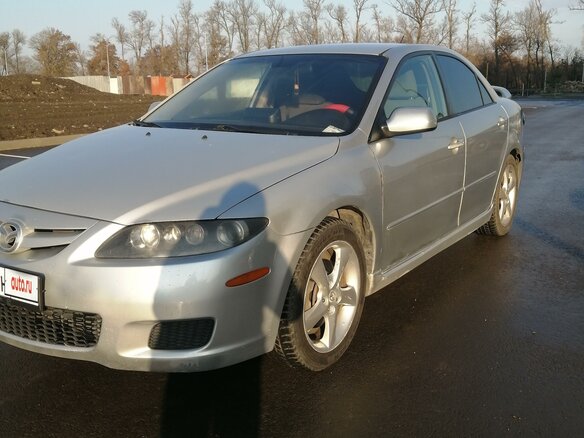 2007 Mazda 6 I (GG) Рестайлинг, серебристый, 570000 рублей - вид 5
