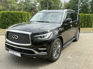 2019 Infiniti QX80 I Рестайлинг 2, чёрный, 3595000 рублей, вид 3