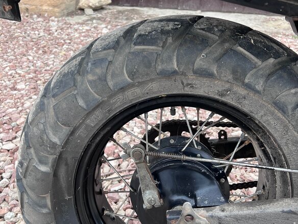 2007 Yamaha TW225, чёрный, 280000 рублей - вид 5