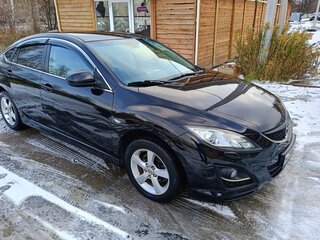 2011 Mazda 6 II (GH) Рестайлинг, чёрный, 950000 рублей, вид 3