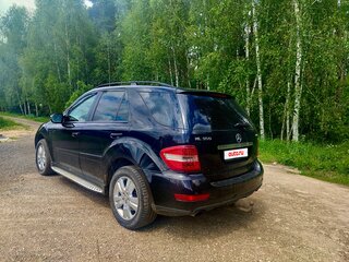 2008 Mercedes-Benz M-Класс 350 II (W164) Рестайлинг, чёрный, 1100000 рублей, вид 4